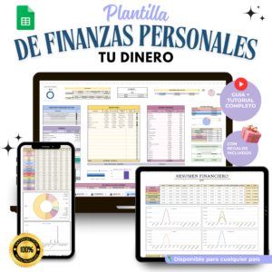 Plantilla de Finanzas Personales TuDinero